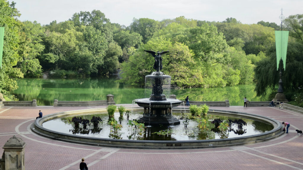 Central Park Bethesda Fountain, from the healing waters Gospel of John