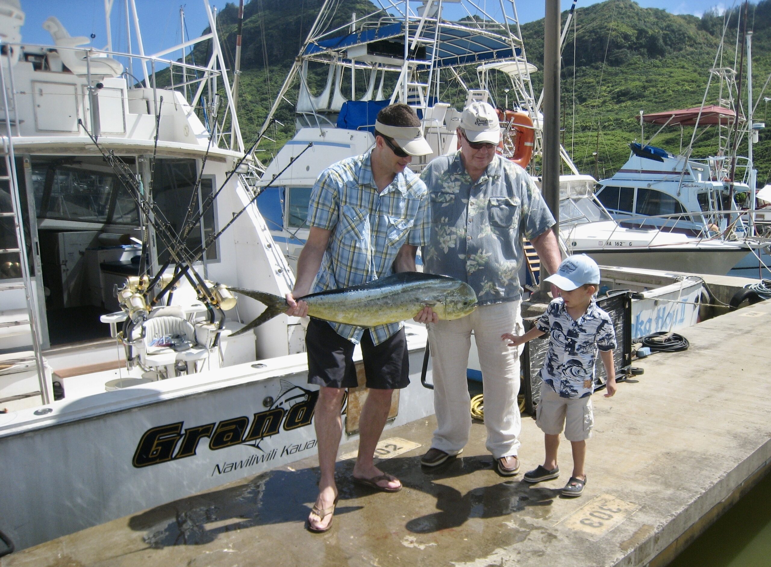 Hawaii - Deep Sea Fishing off Kauai - Marie-Claude Arnott